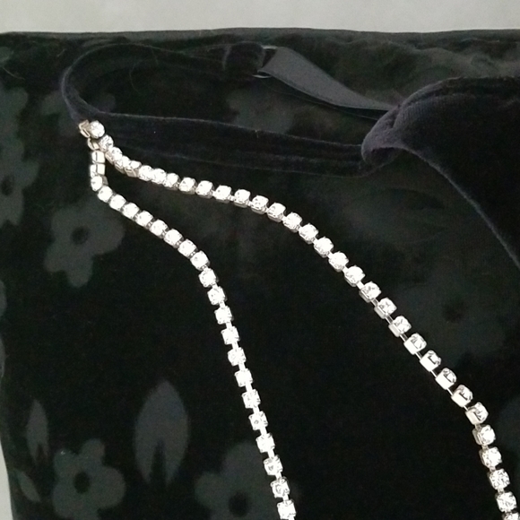 đź–¤Y2K VICTORIA SECRET VINTAGE BLACK VELVET BRA WITH MATCHING THONGđź–¤ - Picture 3 of 11